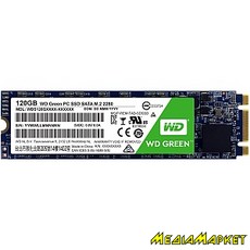 WDS120G2G0B   SSD Western Digital WDS120G2G0B M.2 WD Green 120GB 2280 SATA TLC